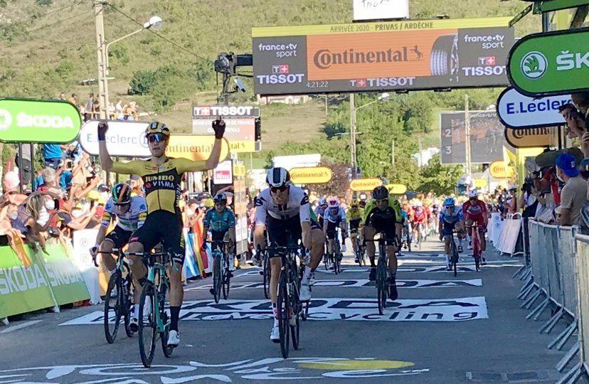 LE CRITERIUM DU DAUPHINE A BEAUCHASTEL