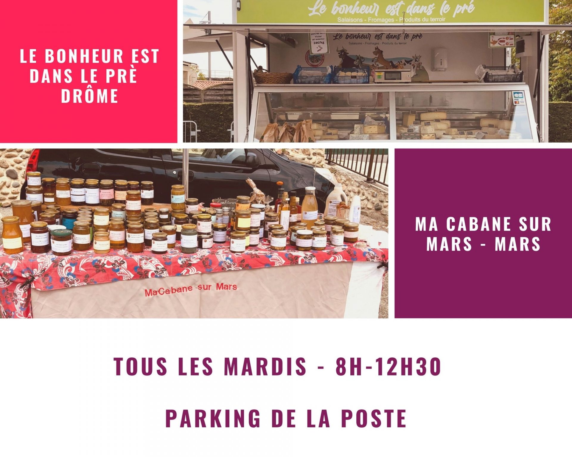 Le Marché tous les mardis matin