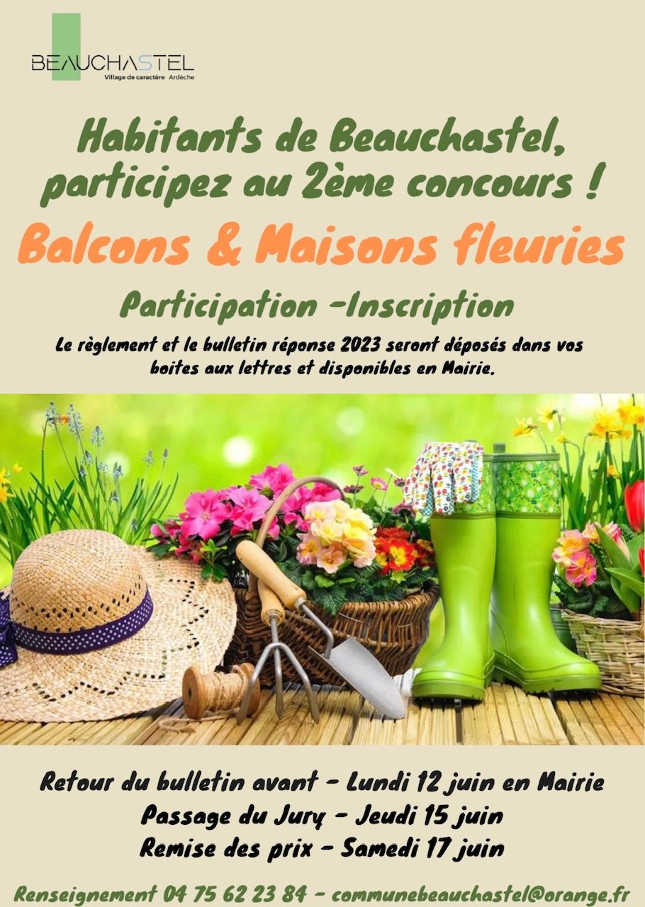 2ème Concours maison fleuries